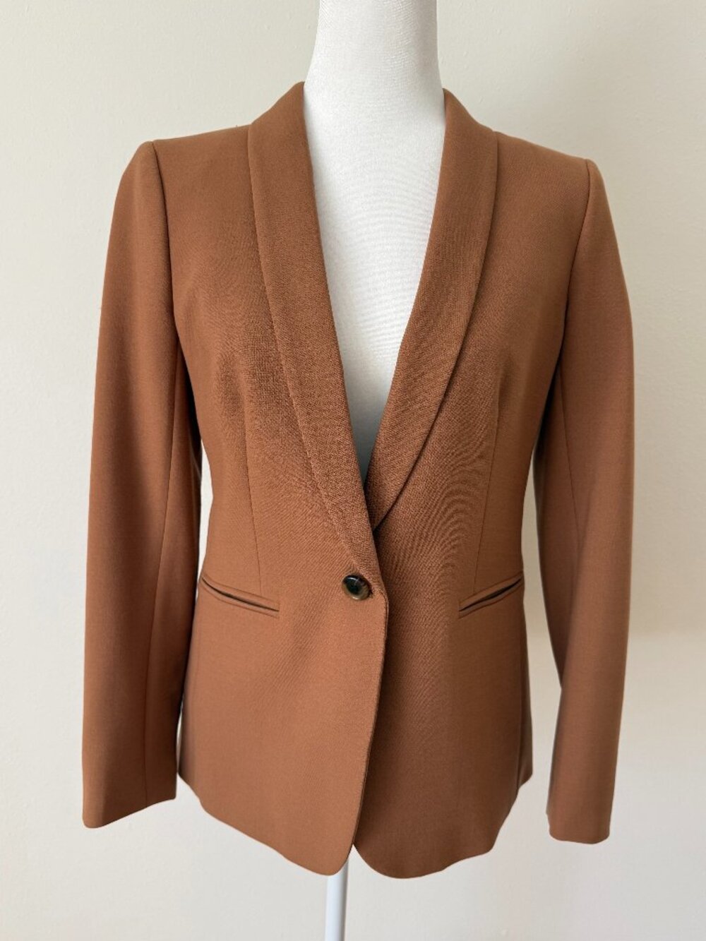 J. Crew Camel Single-Button Camel Blazer Size 4